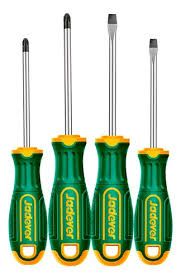 Kit Destornilladores Jadever 4 Piezas 2 Planos + 2 Phillips Magnéticos
