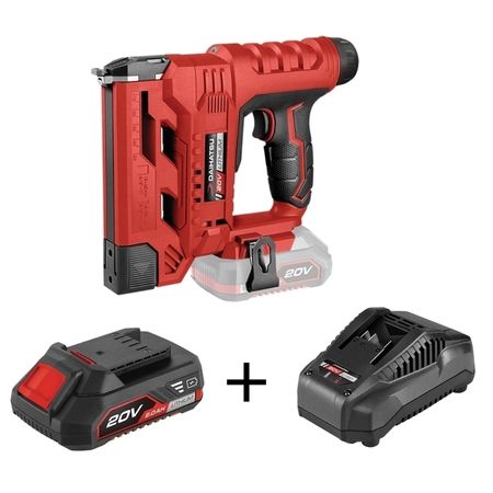 Kit Engrampadora Clavadora Inalambrica Completa Daihatsu 20v