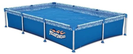 Pileta estructural rectangular Pelopincho 1030 con capacidad de 1500 litros 2.4x1.55 m