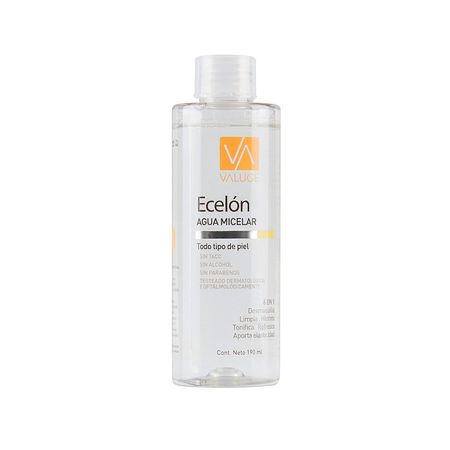 Ecelon Agua Micelar Para Todo Tipo De Piel 6en1 Valuge 190ml