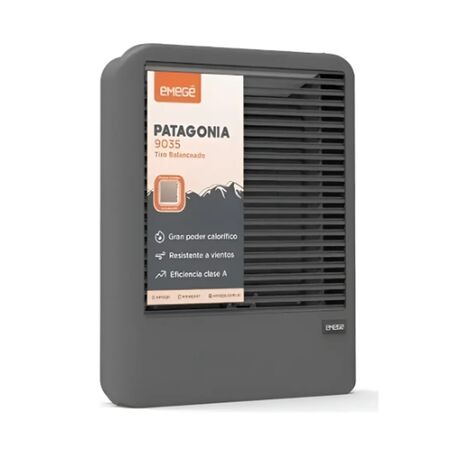 Calefactor Linea Patagonia 3500 Kc Tbu Multigas Emege Ce9035bu