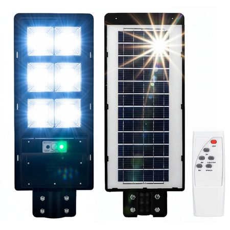 Reflector LED Gadnic Recarga Solar 200W Sensor De Movimiento Exterior IP65