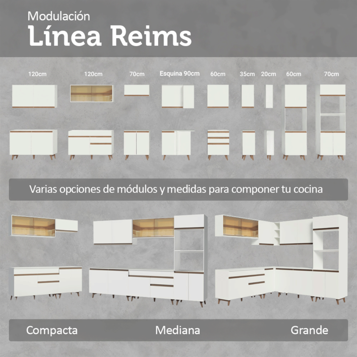 Alacena 1 puerta Rebatible Madesa Reims 70 Cm 01 - Vista 8