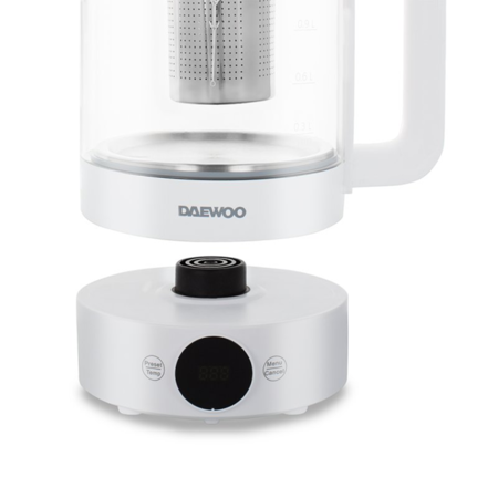 Pava Electrica Daewoo Vidrio Digital Infussia DEK-1293