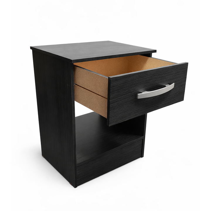 Mesa de Luz 1 Cajon Maximo Family Ebano - Vista 3