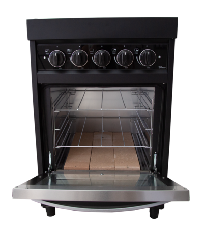 Cocina Semi Industrial Maraldi Glass Black – 55cm