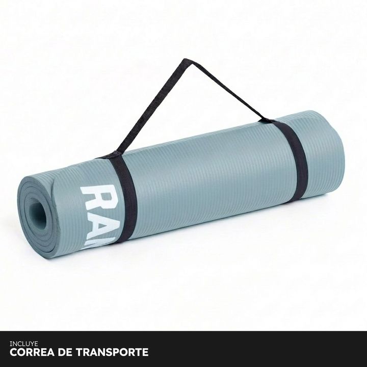 Mat de Entrenamiento 10mm con Bolso Randers ARG-031CL Celeste Hielo Calm Collection - Vista 4