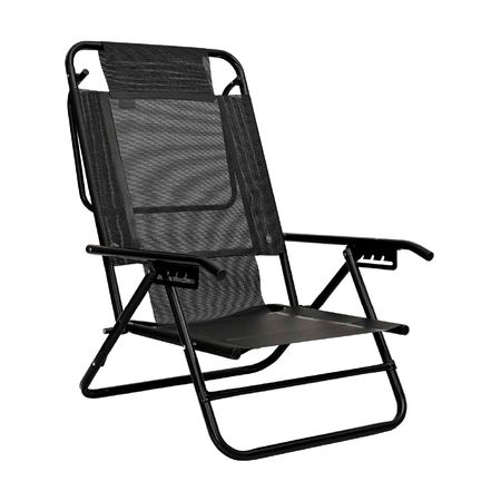 REPOSERA DESCANSAR BLACK 80050 5P ALUM