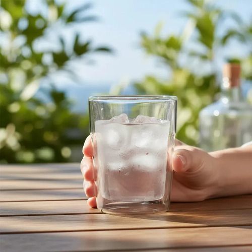 Vaso Doble Vidrio Sakura Vanguard 250ml Transparente Transparente - Vista 4