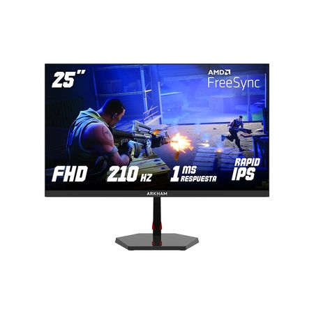 Monitor Arkham 25 Gamer 210Hz IPS FHD 1Ms HDMI