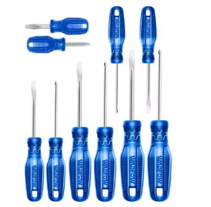 Juego 10 Destornilladores Wadfow (WSS2410)