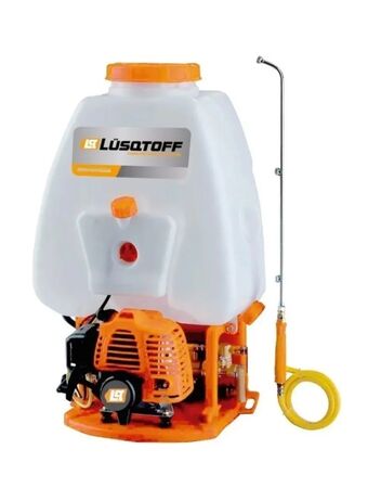 Fumigador Pulverizador Naftero 25lts Lusqtoff Lj-p26 Mochila Naranja