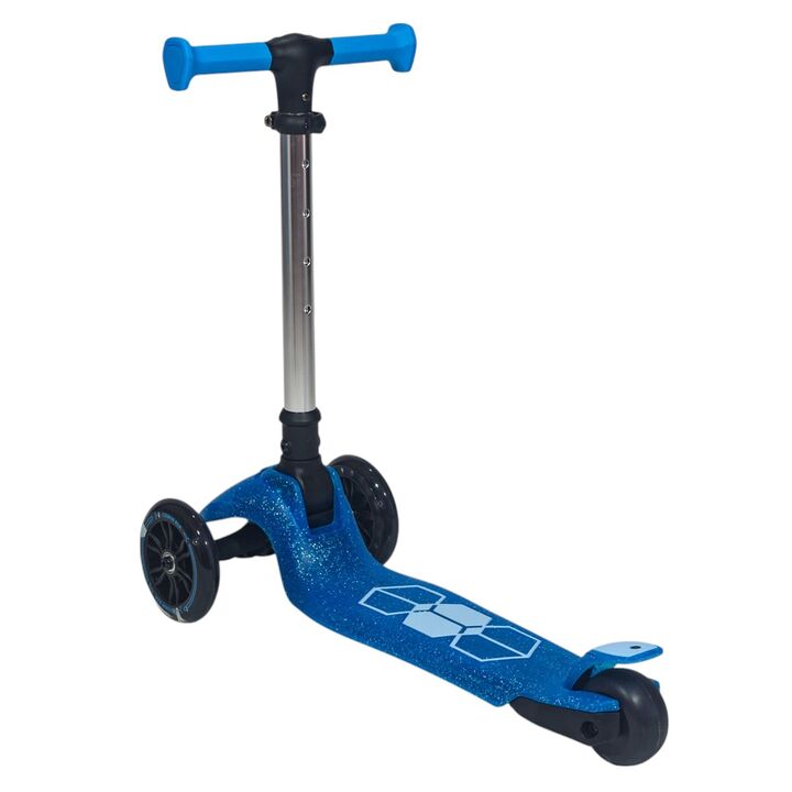 Monopatín plegable con luces LED Infanti Jelly azul - Vista 3