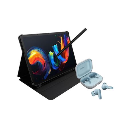 Combo Tablet TCL NXTPaper 11 Plus 256GB + Funda + Pen + Moto Buds Guitar