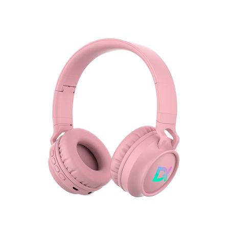 Auriculares Aur-He-032pi Dekkin Bluetooth Vincha Rosa