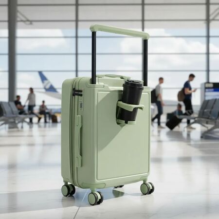 Valija 41514 Skora Bs As Hard Abs 20 Pulg Verde
