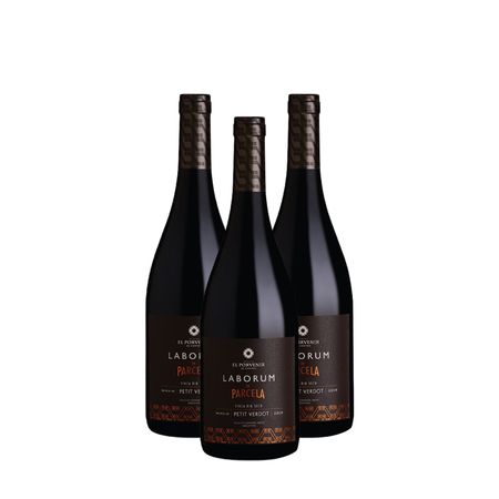 Vino Tinto Laborum de Parcela Petit Verdot Finca Rio Seco Caja x 3