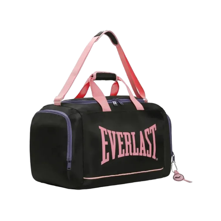 Bolso Deportivo Everlast Gimnasio Porta Botines Zapatillas Negro