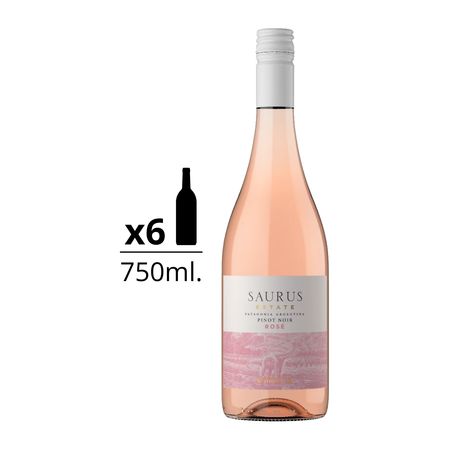 Vino Rosado Saurus Estate Pinot Noir Rose Caja x 6