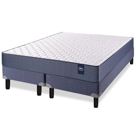 Colchon y Sommier Serta Missouri Super King Size 200x200x23cm Espuma de Alta Densidad