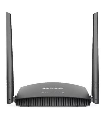 Router Inalambrico Hikvision De 300m Doble Antena 4 Rj45