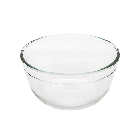 Bowl Batidor Mezclador Vidrio O Cuisine 24 Cm 3 Litros