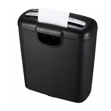 Trituradora de Papel para Oficina Gadnic Destructora Documentos 6 hojas P2 Capacidad 12 Litros