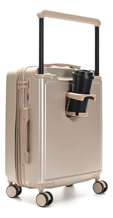 Set De Valijas Skora 20 Pulg Y Beauty Case Champagne 41457 - Vista 1