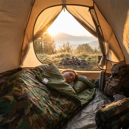 Bolsa de dormir Bynox Elk Camp - FI-BLS100-CA