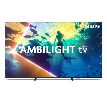 Smart TV Philips 55 4K QLED Ambilight Titan OS 55PUD8250/77