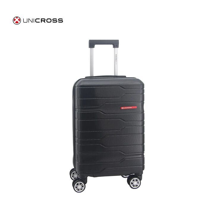 Valija Negra Carry On Unicross ABS 20 Ideal Cabina Ruedas 360° - Vista 2