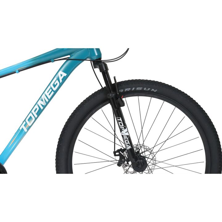 Bicicleta Mountain Bike Topmega Sunshine Aluminio Talle M R29 21vel Alum Celeste - Vista 5