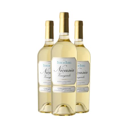 Vino Blanco Nicasia Vineyards Blanc de Blancs 750 ml Caja x 3