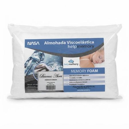 Almohada Viscoelastica Aireada Bs As 72x40 5009 Erway