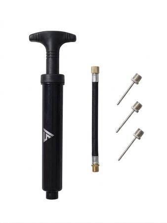 Inflador Atletic Services Doble Acción Unisex Multidisciplina Negro