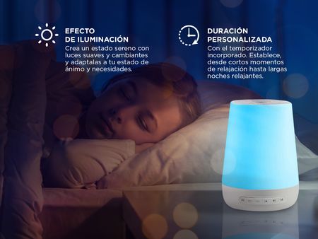 Maquina de Ruido Blanco Gadnic con Bluetooth 3.7v