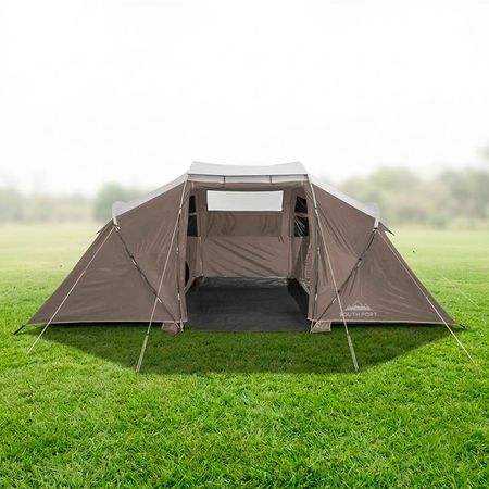 Carpa Para 4 Personas SouthPort By Gadnic Camping 2 Habitaciones Impermeable Familiar Protección UV