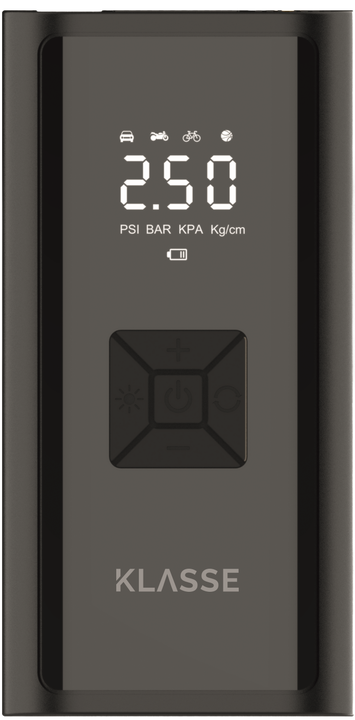 Compresor De Aire Portátil Recargable Klasse 150 PSI USB-C Auto 12V Linterna LED Inflador (KS7714) - Vista 1