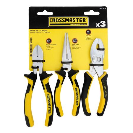 Set Pinzas 3 Pcs Crossmaster