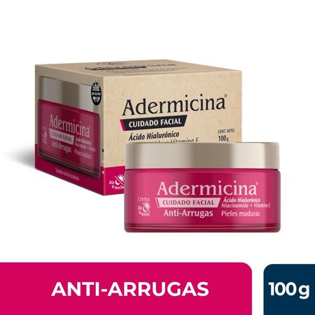 Crema Facial AntiAge con Ácido Hialurónico
