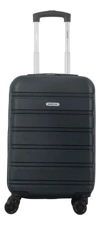 Valija  39115 Carry On 20 Pulgadas 4 Ruedas Checkin Rigida Color Negro