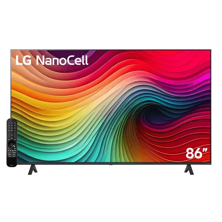 Smart TV LG 86" LED NANOCELL 86NANO80TSA 4K - Vista 1