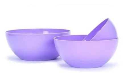 Set 3 Bowls Plasticos Irrompibles Con Caja De Regalo Carol ( 3440 - VIO)