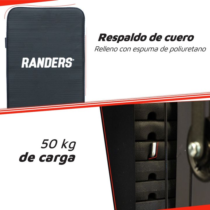Multigimnasio Multigym Randers ARG-63140 50 Kg Reforzado - Vista 3