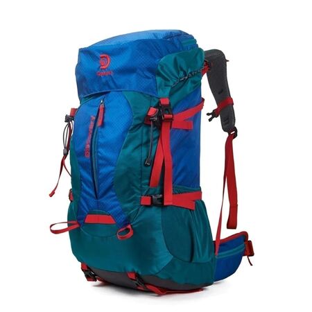 Mochila De Montaña Mochilero 65 Litros Discovery Impermeable Mujer Hombre 22321  