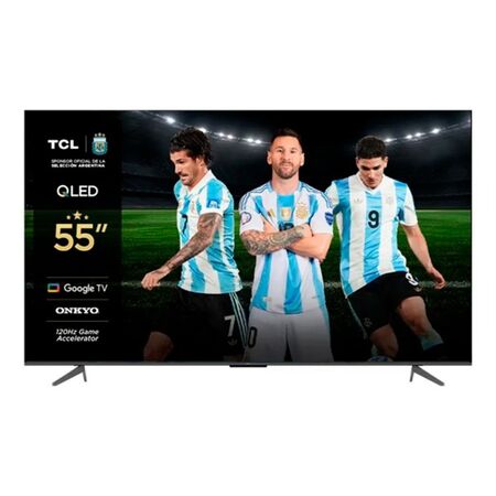 Televisor Smart Tcl 55C655A-M 55" Led Qled Pro Uhd 4K Google Tv-Me