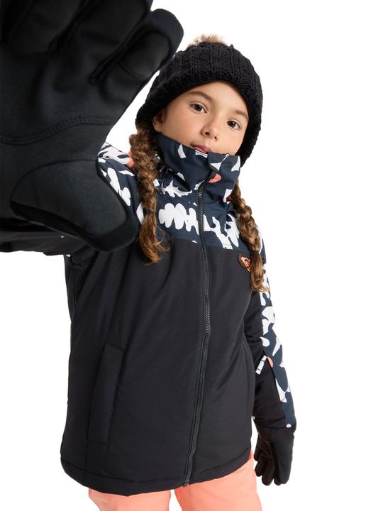 Campera Roxy Snow Galaxy Niños Snow Negro - Vista 3