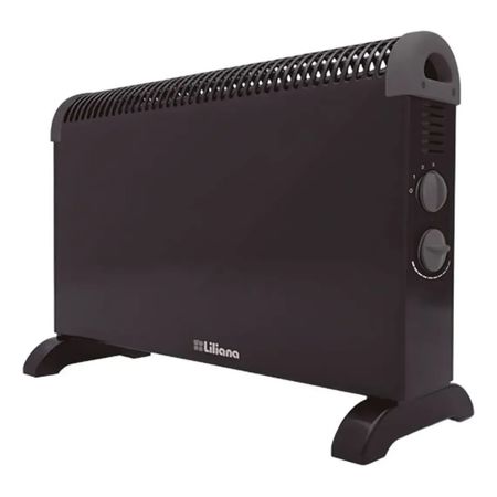 Calefactor Electrico Convector Liliana Duowarm Cnm18 Negro
