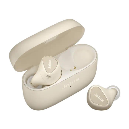 Auriculares Inalámbricos Jabra Elite 5 - Beige