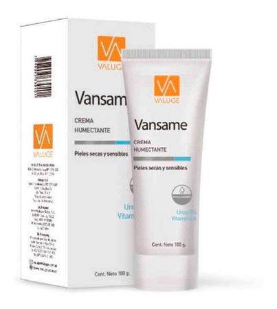Valuge Vansame Crema Humectante Pieles Secas Urea 5 % 100g